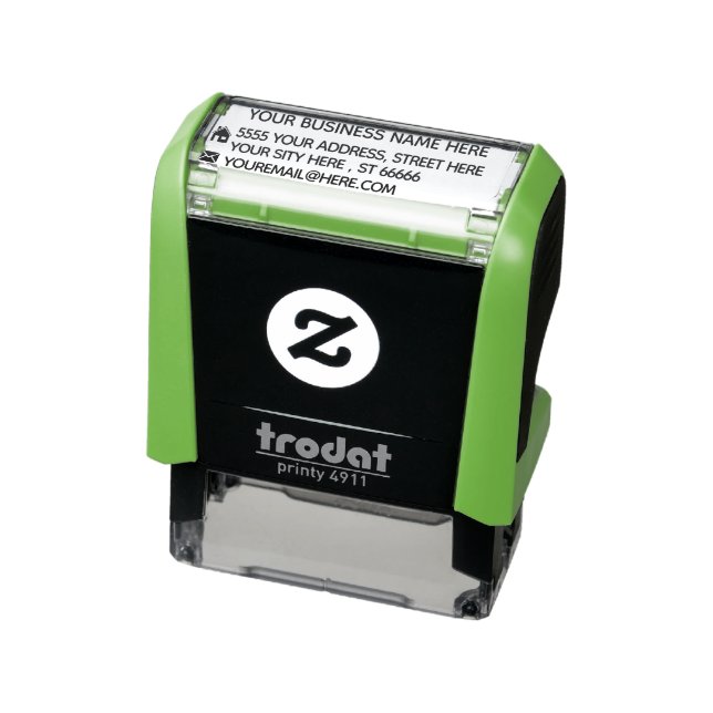 Personalised Stamp Your Address Self-inking Stamp (Product)