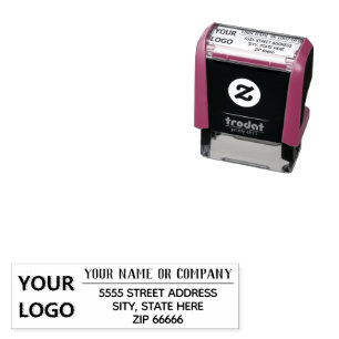 Personalised Stamp Your Logo or Photo Address Name