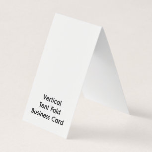 Personalised Standard Semi-Gloss Folded Business Card