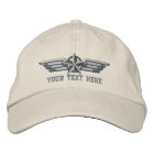 Personalised Star Badge Pilot Wings
