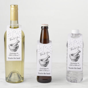 Personalised Star Thank You Hanger Tag Pharmacy