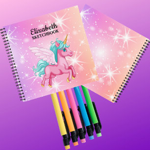 Personalised stars Sketchbook Notebook