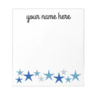 Personalised Stars Stationery for Boys