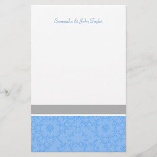 Personalised Stationary Wedding Thank You Notes Stationery
