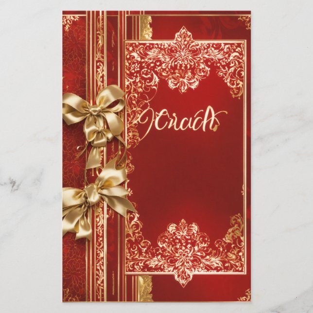 Personalised Stationery > Stationery Paper (Front)