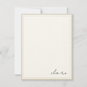 Personalised Stationery Vintage Notes