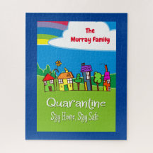 Personalised Stay Home Stay Safe Homes