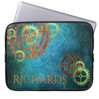 Personalised Steampunk Rusty Gears