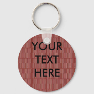Personalised Stick Wood Floor Graphic Key Ring