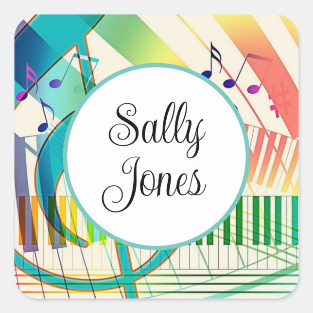 Personalised stickers  (Front)