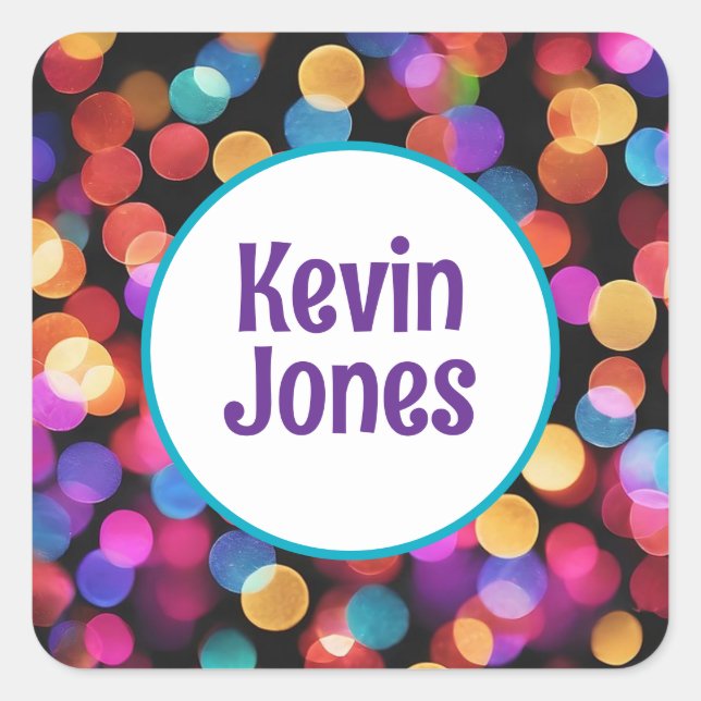 Personalised stickers  (Front)