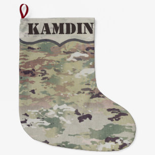 Personalised Stocking Army OCP Camo Uniform Camofl