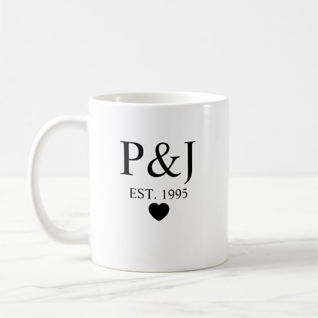 Personalised Stoneware Mug for Mimi, happy father (Left)