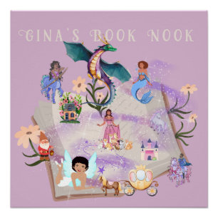 Personalised Story Book Poster