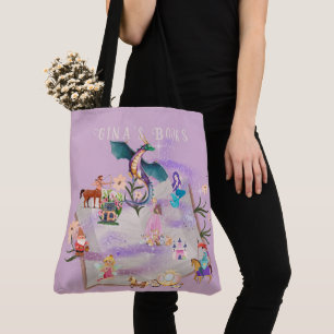 Personalised Story Book Tote Bag