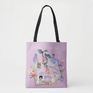 Personalised Story Book Tote Bag