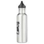 Personalised Straight Outta The Gym 710 Ml Water Bottle (Right)