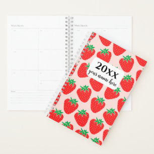Personalised Strawberry Planner