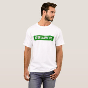 Personalised Street Sign T-Shirt