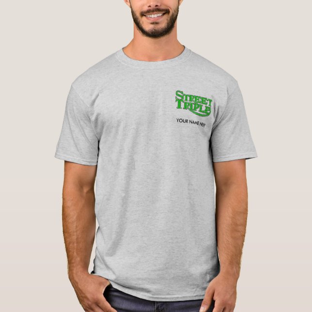 Personalised Street Triple T-Shirt (Front)