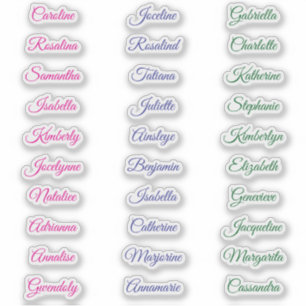 Personalised Student Name Script for School