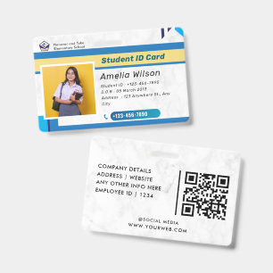 Personalised Student Photo ID Badge