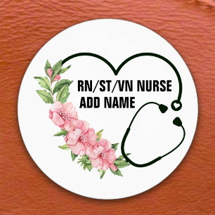 Personalised Student-Registered-Veteran Nurse Name