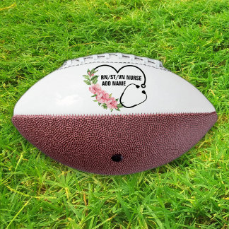 Personalised Student-Registered-Veteran Nurse Name American Football