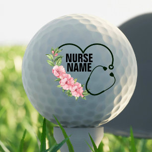 Personalised Student-Registered-Veteran Nurse Name Golf Balls