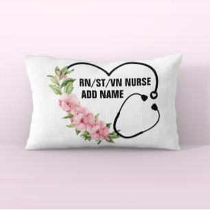 Personalised Student-Registered-Veteran Nurse Name Pillowcase