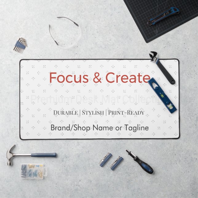 Personalised Student Study Desk Mat (Workstation)