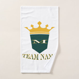 Personalised Stylish Custom Team Name Hand Towel
