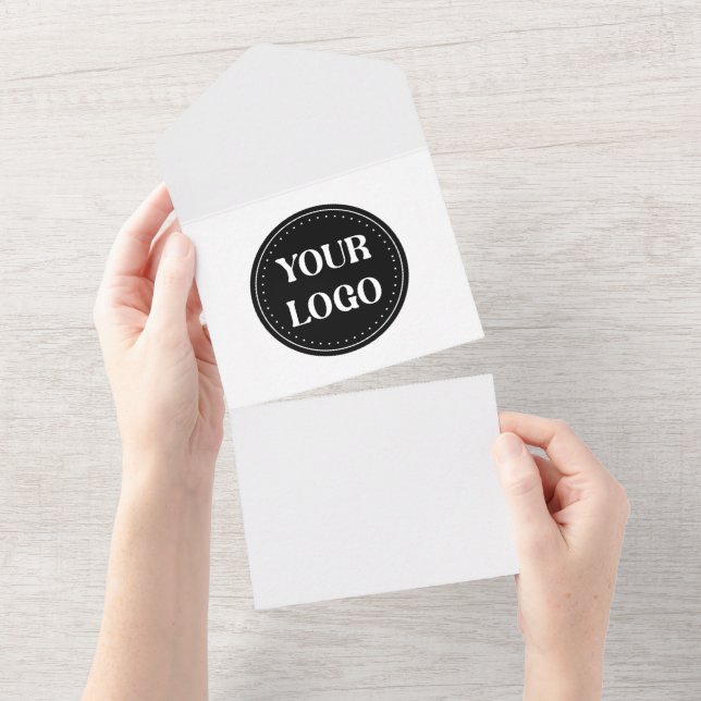 Personalised, stylish, modern & minimal all in one invitation (Tearaway)