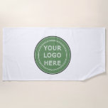 Personalised, stylish, modern & minimal beach towel<br><div class="desc">This design is useable by all. The text,  colours,  logo,  and images may all be added,  changed,  or resized as needed. Many thanks.</div>