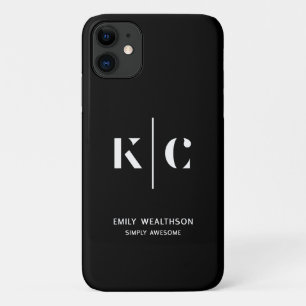 Personalised, stylish, modern & minimal iPhone 11 case