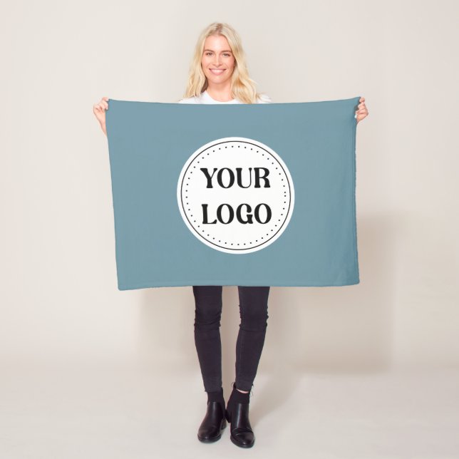 Personalised, stylish, modern & minimal fleece blanket (In Situ)