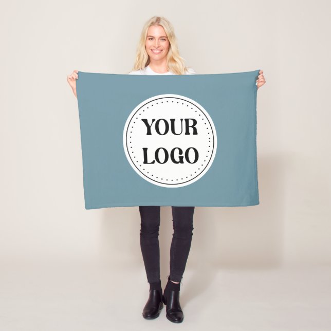 Personalised, stylish, modern & minimal fleece blanket (In Situ)