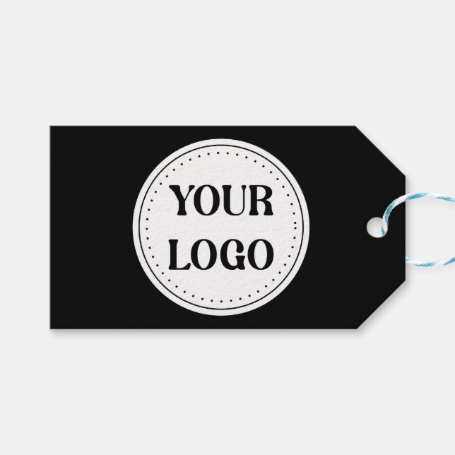 Personalised, stylish, modern & minimal gift tags (Front (Horizontal))