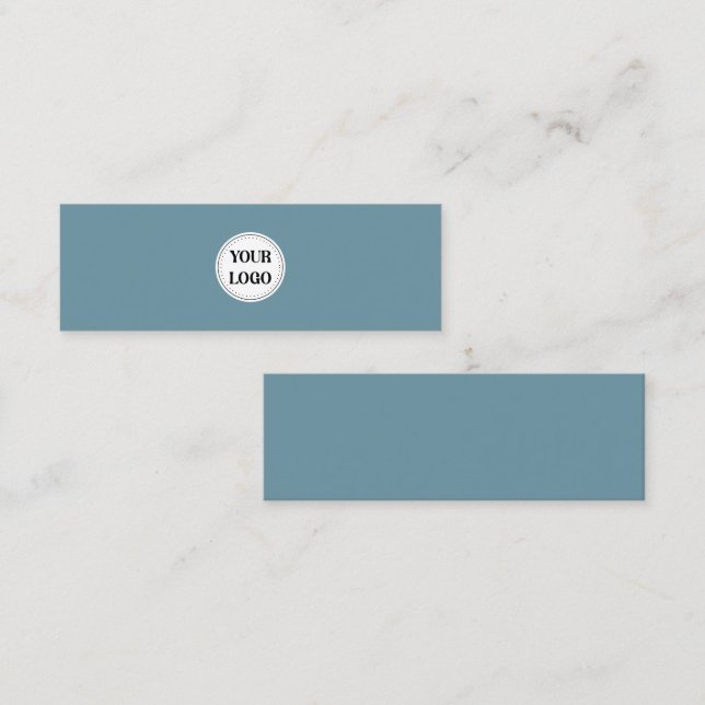 Personalised, stylish, modern & minimal mini business card (Front/Back)