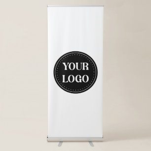 Personalised, stylish, modern & minimal retractable banner