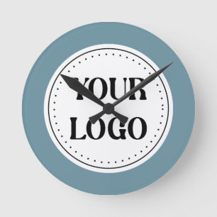 Personalised, stylish, modern & minimal round clock