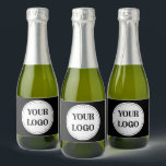 Personalised, stylish, modern & minimal sparkling wine label<br><div class="desc">This design is useable by all. The text,  colours,  logo,  and images may all be added,  changed,  or resized as needed. Many thanks.</div>