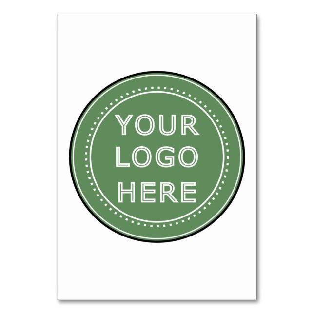 Personalised, stylish, modern & minimal table number (Front)