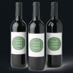 Personalised, stylish, modern & minimal wine label<br><div class="desc">This design is useable by all. The text,  colours,  logo,  and images may all be added,  changed,  or resized as needed. Many thanks.</div>
