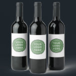 Personalised, stylish, modern & minimal wine label<br><div class="desc">This design is useable by all. The text,  colours,  logo,  and images may all be added,  changed,  or resized as needed. Many thanks.</div>