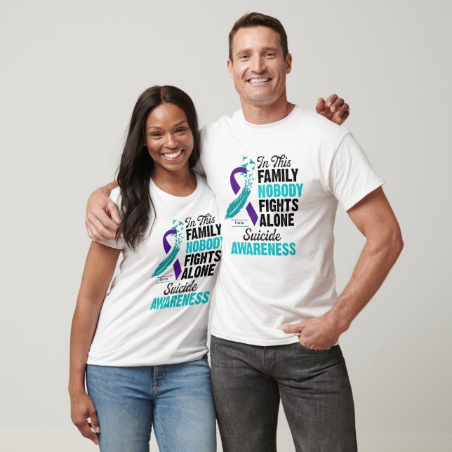 Personalised Suicide Awareness T-Shirt (Unisex)