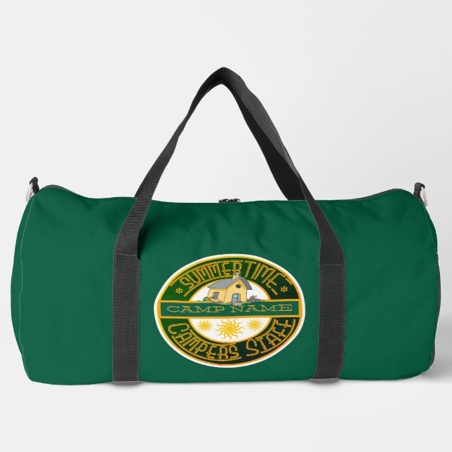 Personalised Summer Camp Duffle Bag (Front)