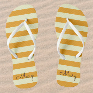 Personalised Summer Harmony Flip Flops