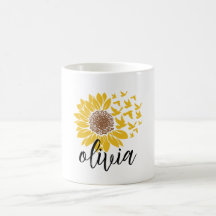 Personalised Sunflower,sunflower gift