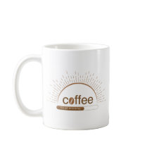 Personalised Sunrise Coffee Mug with Good Morning 